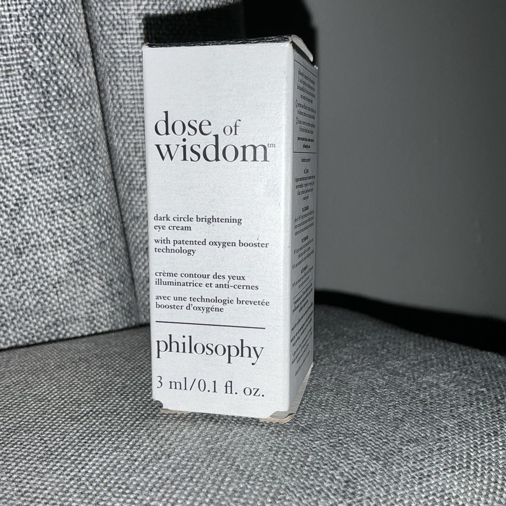Philosophy Dose Of Wisdom Bouncy Reactivating Serum .3 Oz NEW in BOX